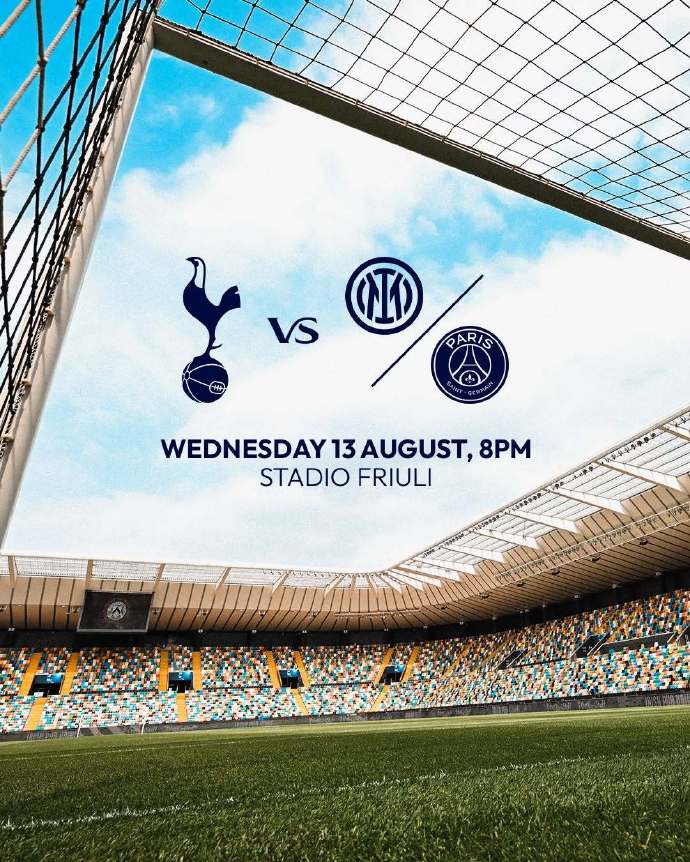 开云官网-迫不及待！热刺公布欧洲超级杯赛程：8月13日对阵国米或巴黎