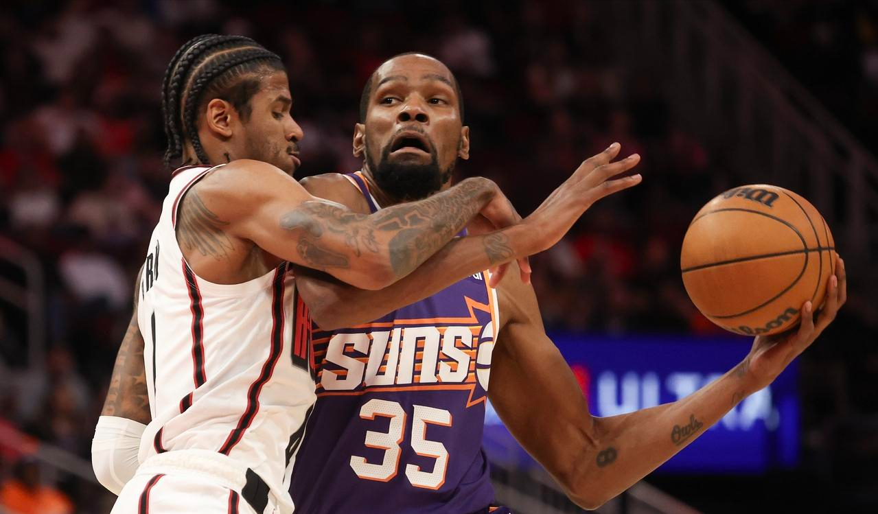 仅一首轮力压热火，火箭大获全胜，杜兰特正式表态