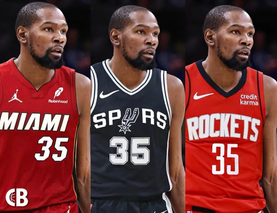 杜兰特愿长期效力三队曝光！太阳交易态度：以球队最佳利益为原则