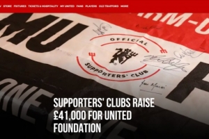 开云体育下载-曼联全球官方球迷俱乐部共为曼联基金会筹集41000英镑善款