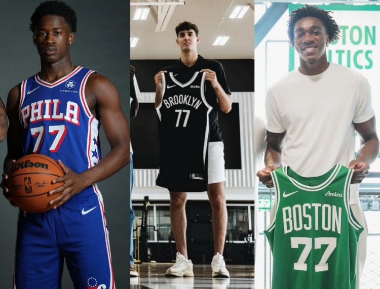 kaiyun-这号码挺特别！今年三位新秀选择了77号！