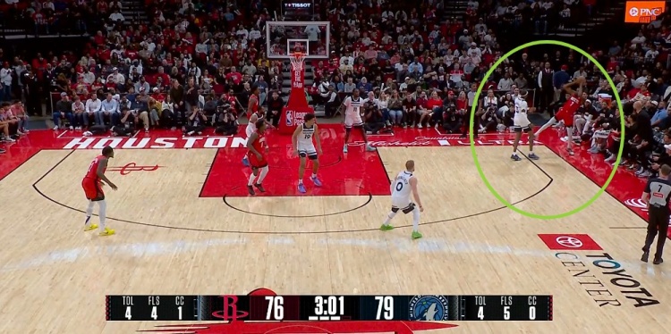 剧本看过？杜兰特砸麦克丹尼尔斯出界 森林狼挑战成功&amp;KD先出界