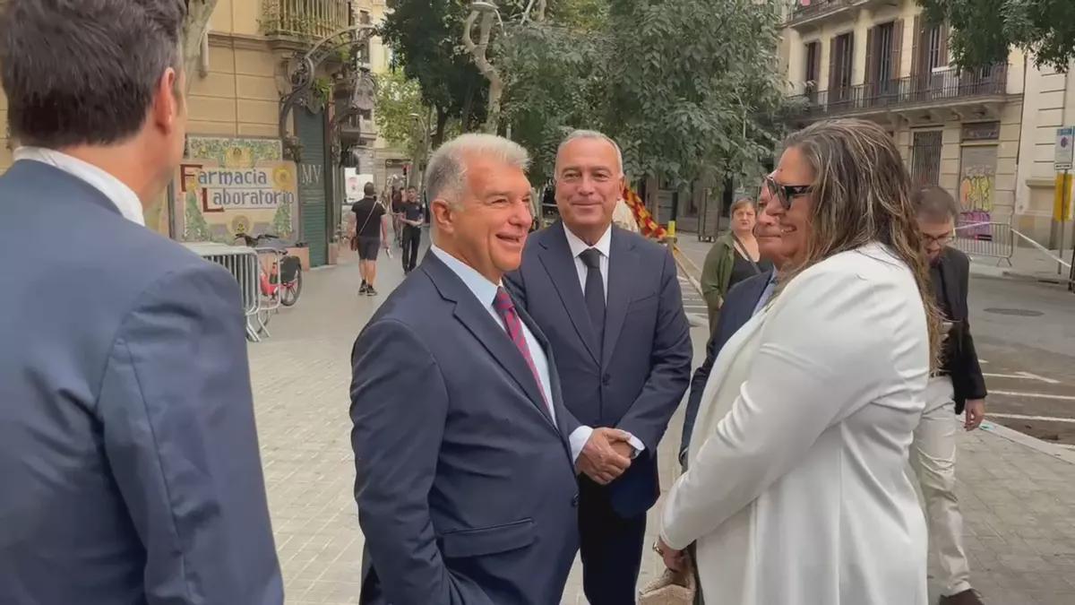 开云官网-被问及回归诺坎普问题，拉波尔塔：我们会尽快回归