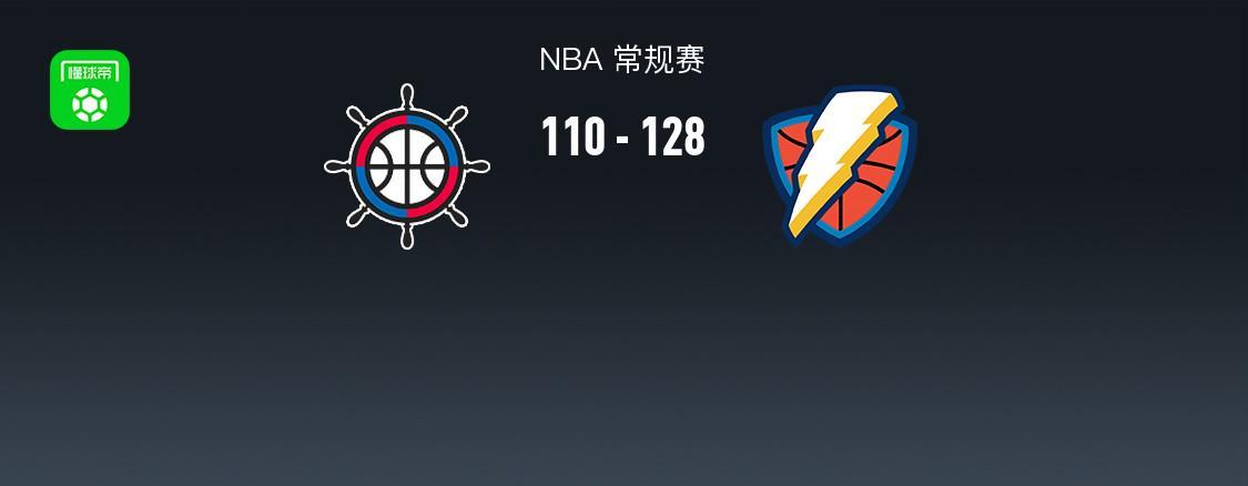 开云体育下载-NBA战报:雷霆128-110快船取NBA7连胜,霍姆格伦30+14+5